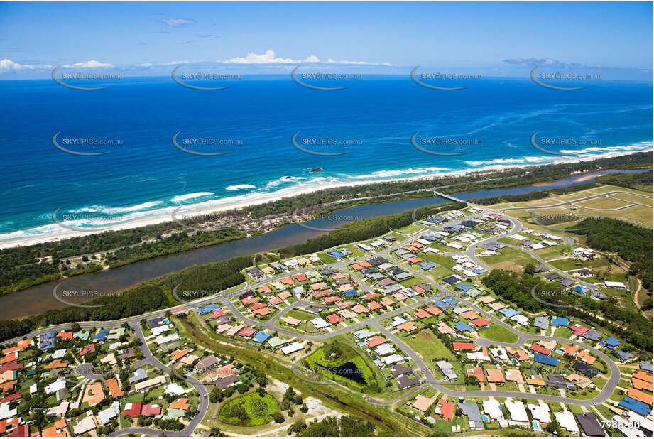 Aerial Photo Pottsville NSW Aerial Photography