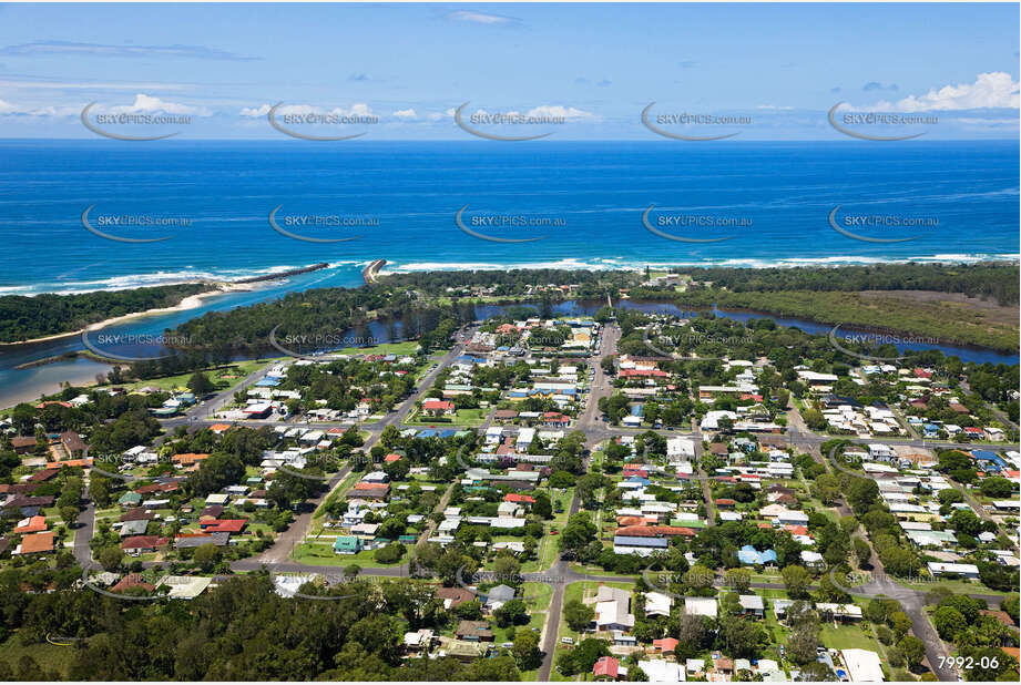 Aerial Photo Brunswick Heads NSW Aerial Photography