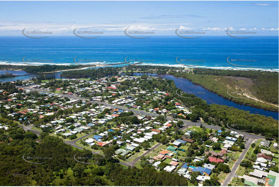 Aerial Photo Brunswick Heads NSW Aerial Photography