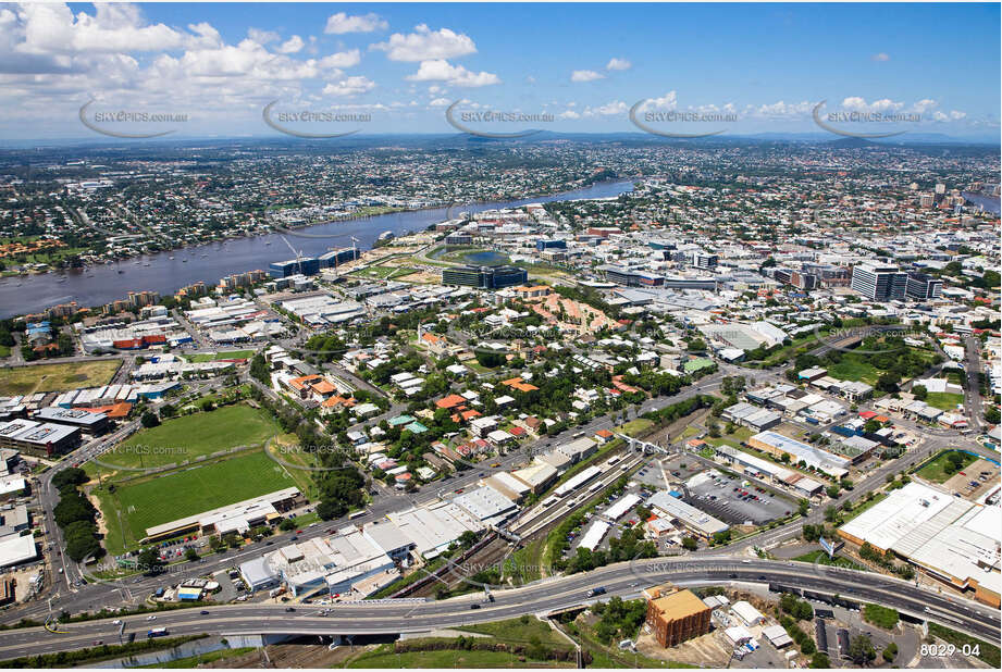 Aerial Photo Bowen Hills QLD Aerial Photography