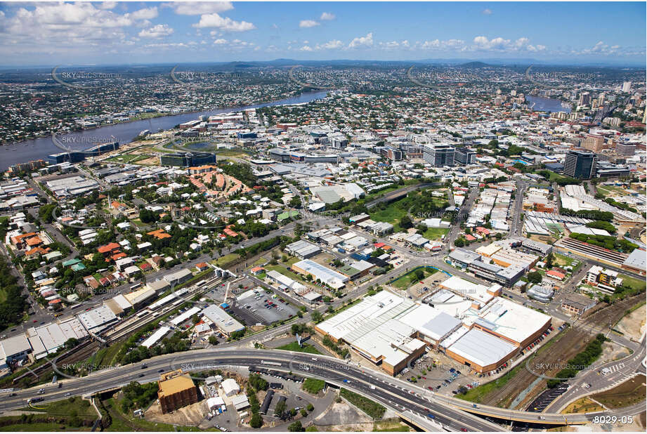 Aerial Photo Bowen Hills QLD Aerial Photography