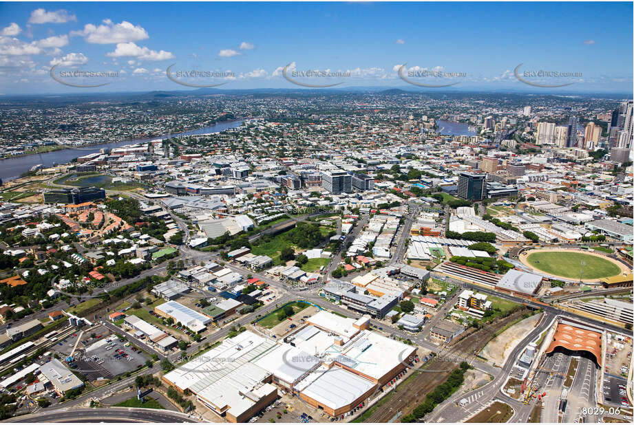 Aerial Photo Bowen Hills QLD Aerial Photography