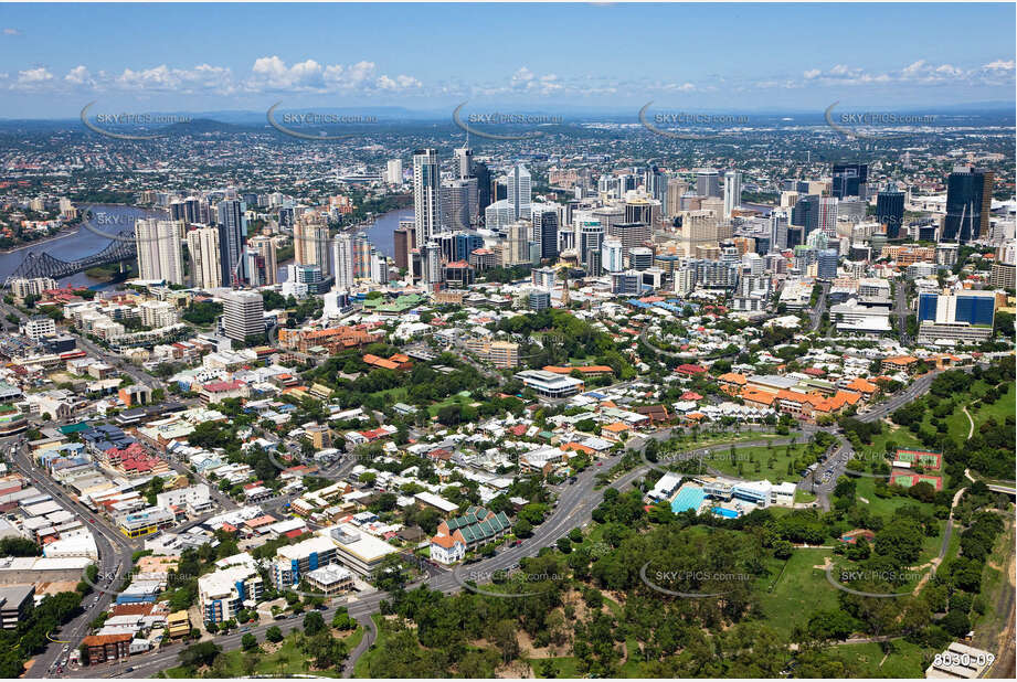 Aerial Photo Spring Hill QLD Aerial Photography