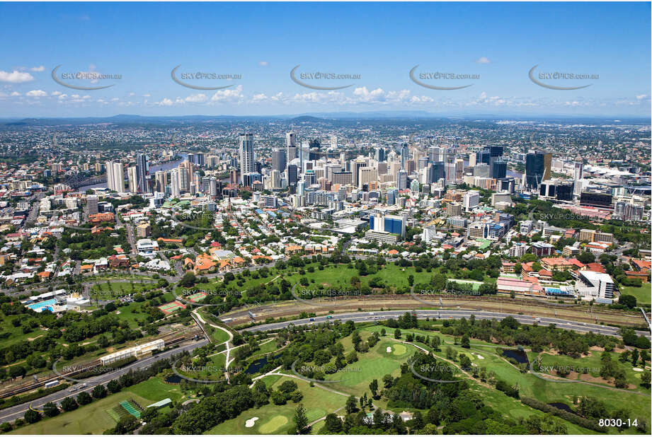 Aerial Photo Spring Hill QLD Aerial Photography