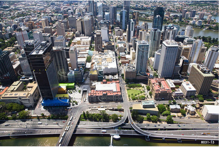 Aerial Photo Brisbane CBD QLD Aerial Photography