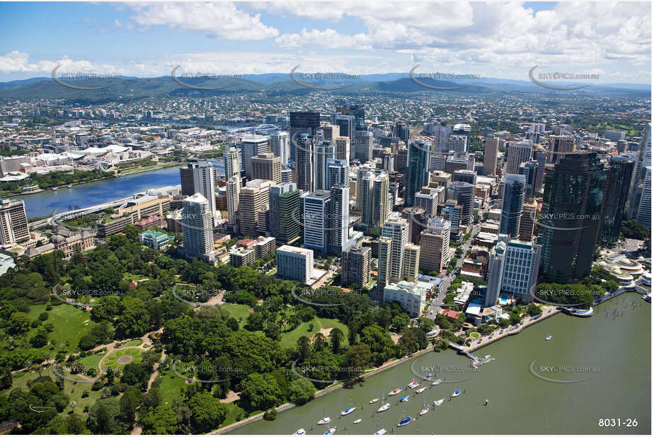 Aerial Photo Brisbane CBD QLD Aerial Photography