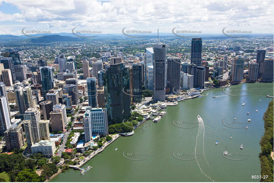 Aerial Photo Brisbane CBD QLD Aerial Photography