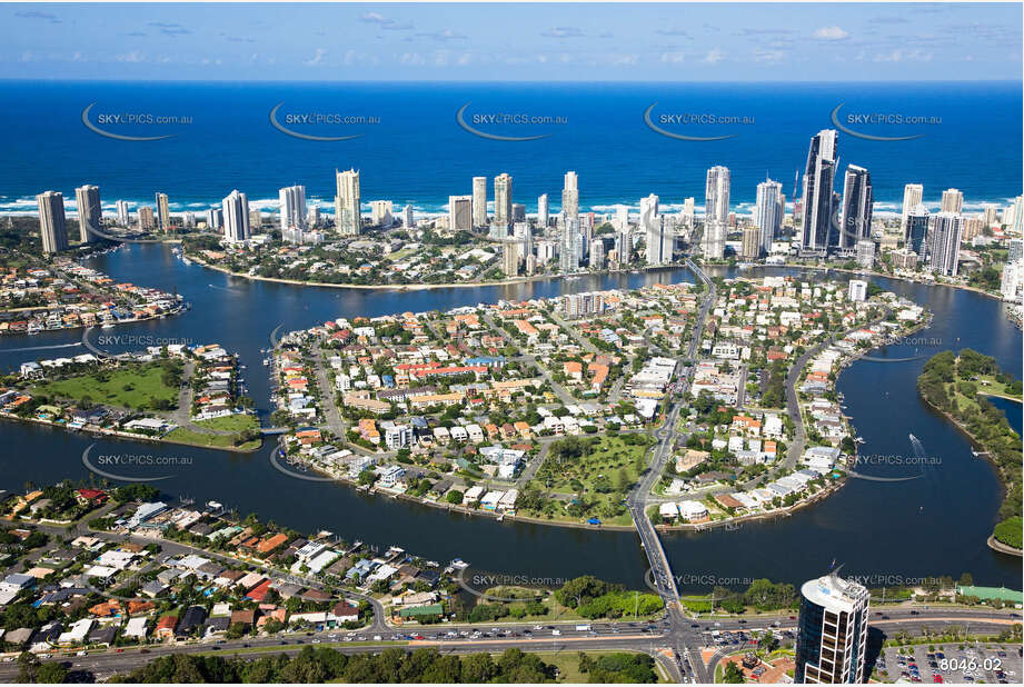 Aerial Photo Chevron & Cronin Island QLD Aerial Photography