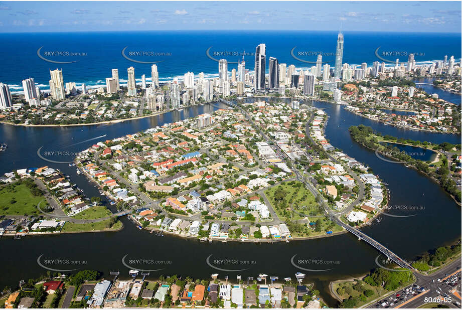 Aerial Photo Chevron & Cronin Island QLD Aerial Photography