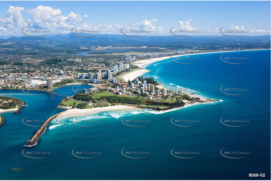 Aerial Photo Coolangatta QLD Aerial Photography