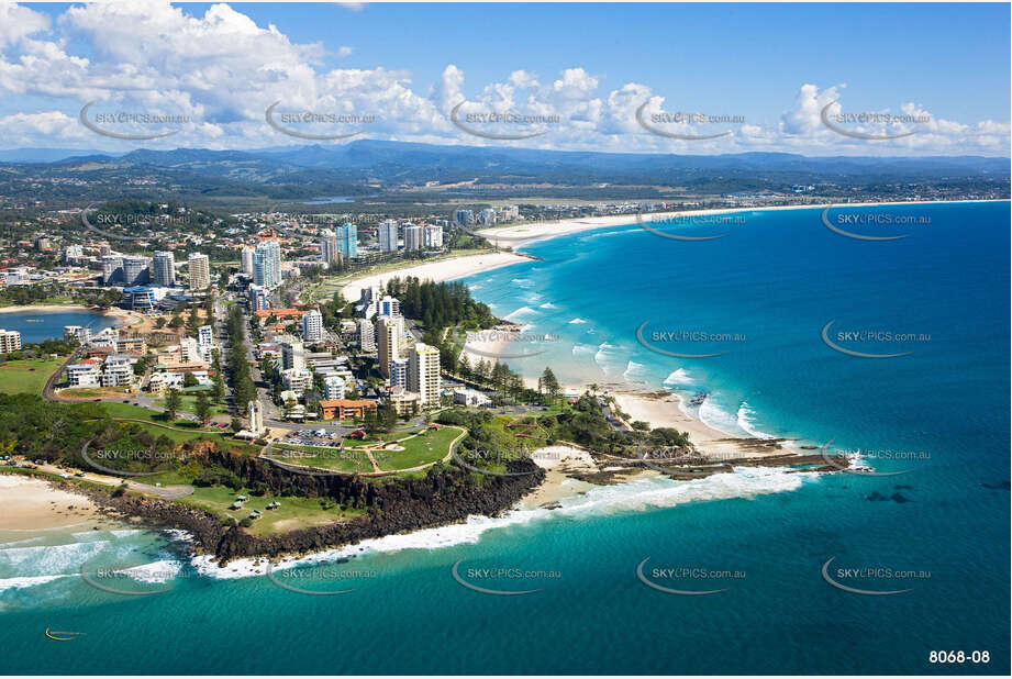 Aerial Photo Coolangatta QLD Aerial Photography