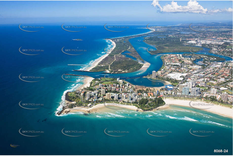 Aerial Photo Coolangatta QLD Aerial Photography