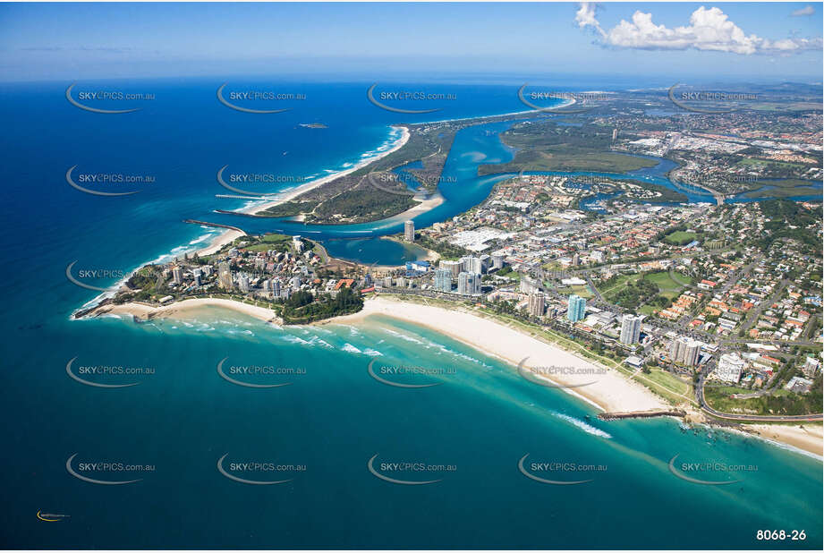 Aerial Photo Coolangatta QLD Aerial Photography