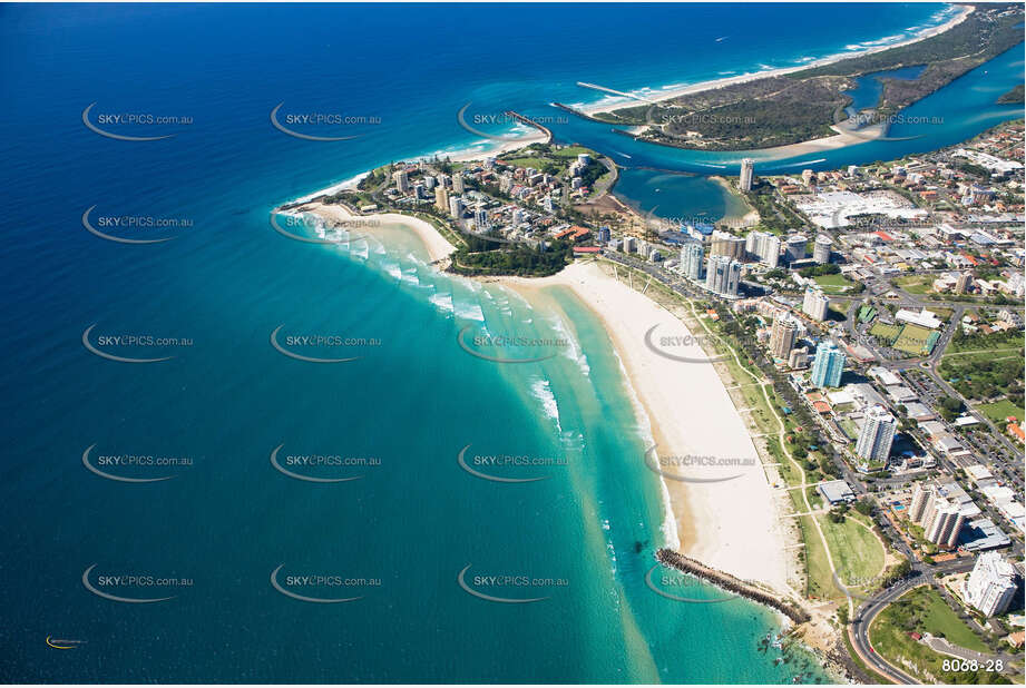 Aerial Photo Coolangatta QLD Aerial Photography