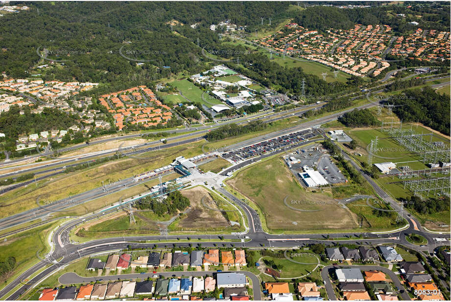 Aerial Photo Varsity Lakes QLD Aerial Photography