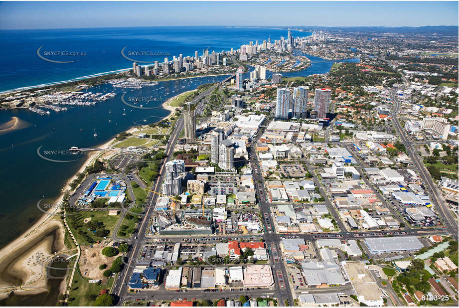 Aerial Photo Southport QLD Aerial Photography