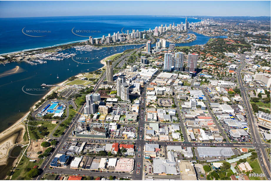 Aerial Photo Southport QLD Aerial Photography