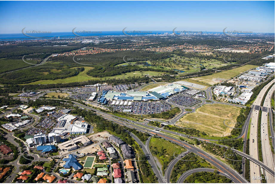 Aerial Photo Helensvale QLD Aerial Photography