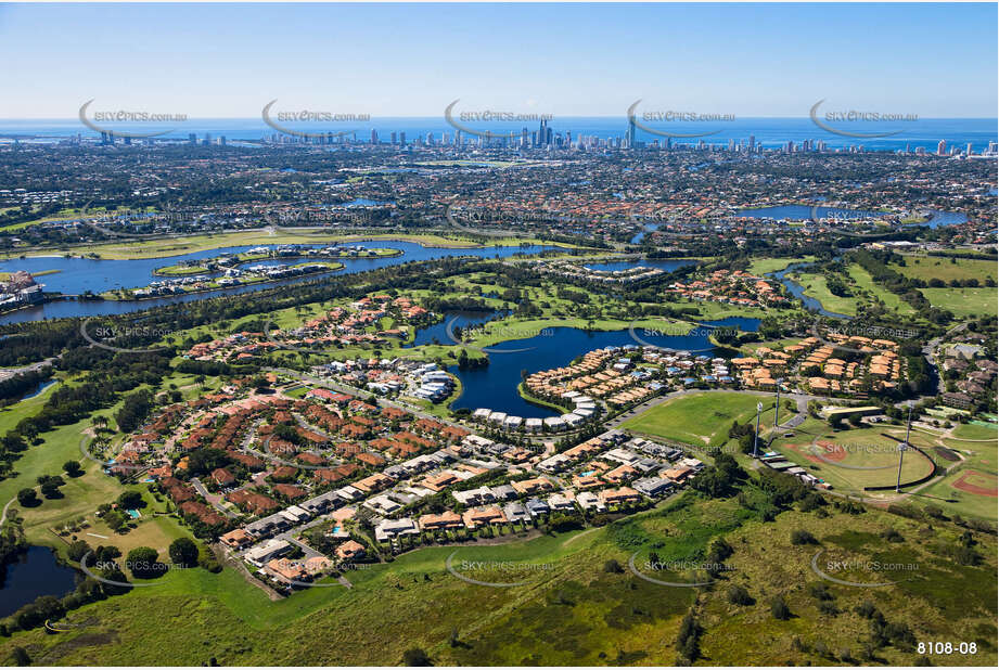 Aerial Photo Carrara QLD Aerial Photography