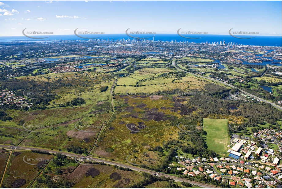 Aerial Photo Carrara QLD Aerial Photography