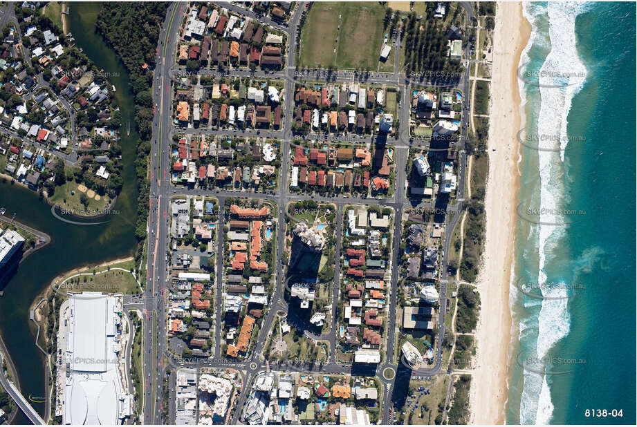 Vertical Broadbeach Aerial Photo QLD Aerial Photography