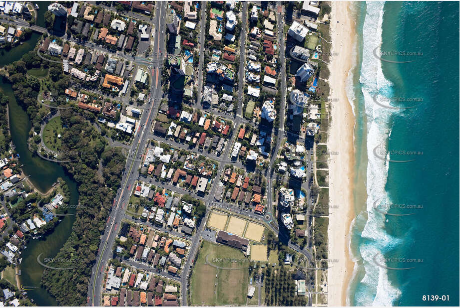 Vertical Aerial Photo Surfers Paradise QLD Aerial Photography