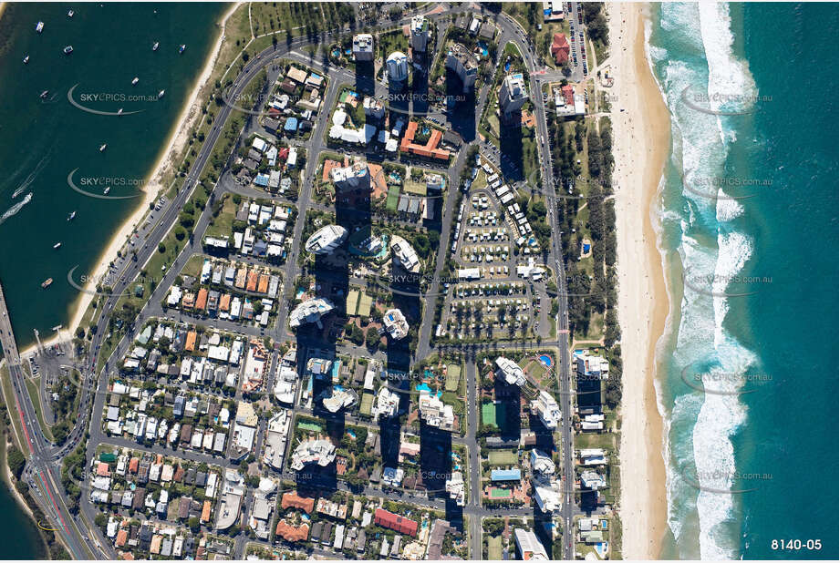 Vertical Aerial Main Beach QLD Aerial Photography