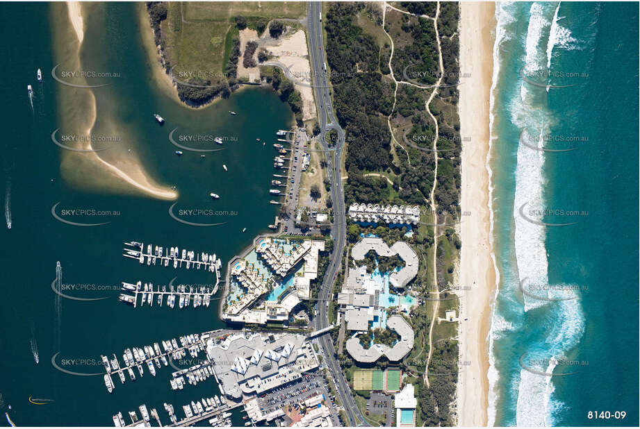 Vertical Aerial Main Beach QLD Aerial Photography