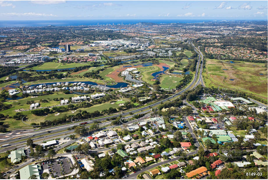 Aerial Photo Mudgeeraba QLD Aerial Photography