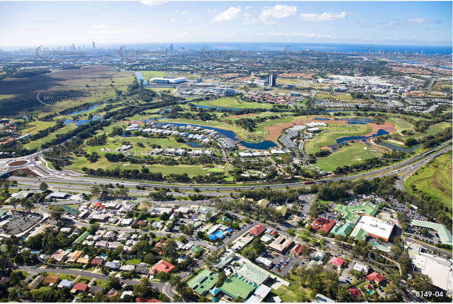 Aerial Photo Mudgeeraba QLD Aerial Photography