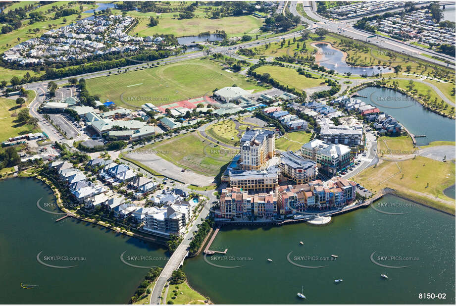 Aerial Photo Carrara QLD Aerial Photography