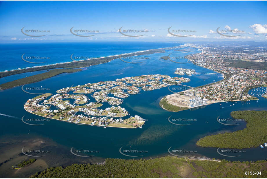 Aerial Photo Paradise Point QLD Aerial Photography