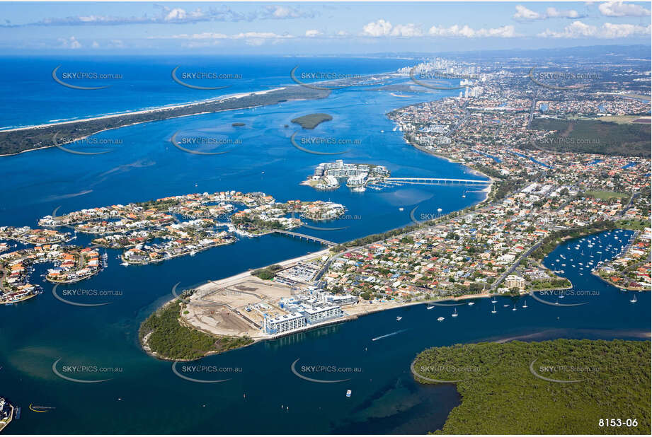 Aerial Photo Paradise Point QLD Aerial Photography