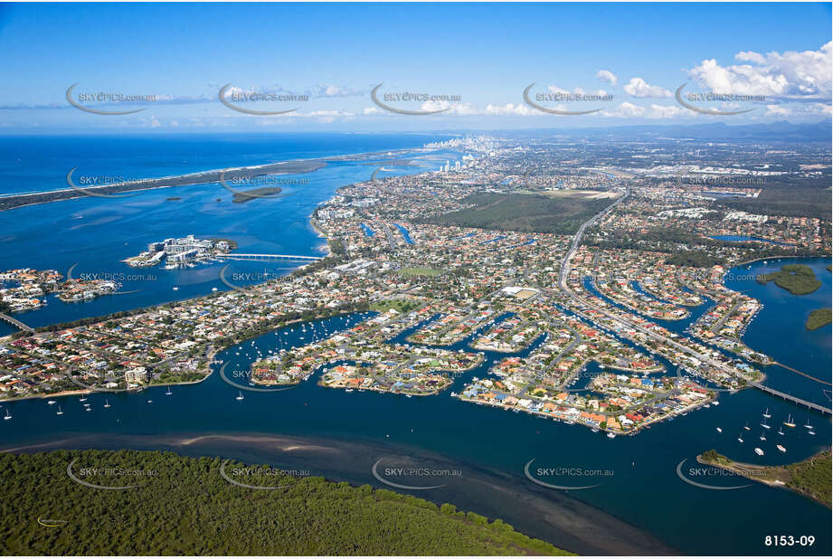 Aerial Photo Paradise Point QLD Aerial Photography