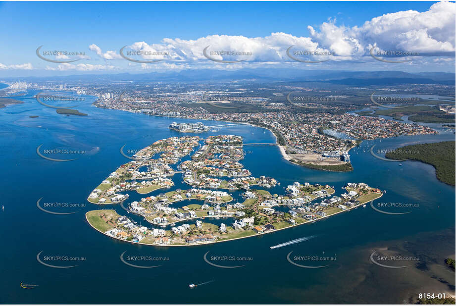 Aerial Photo Sovereign Island QLD Aerial Photography