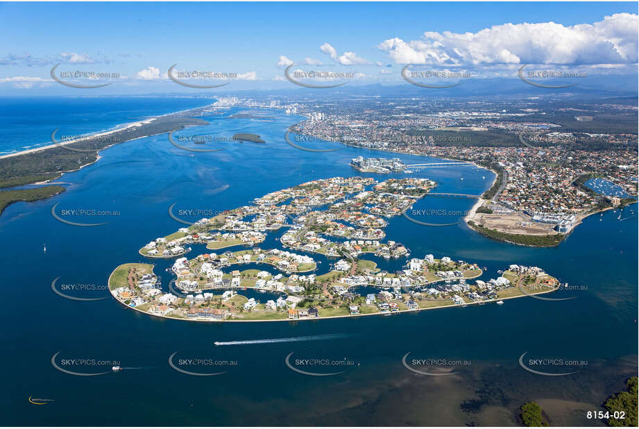 Aerial Photo Sovereign Island QLD Aerial Photography