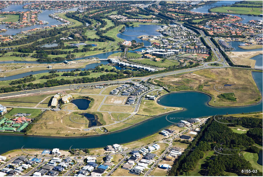 Aerial Photo Hope Island QLD Aerial Photography