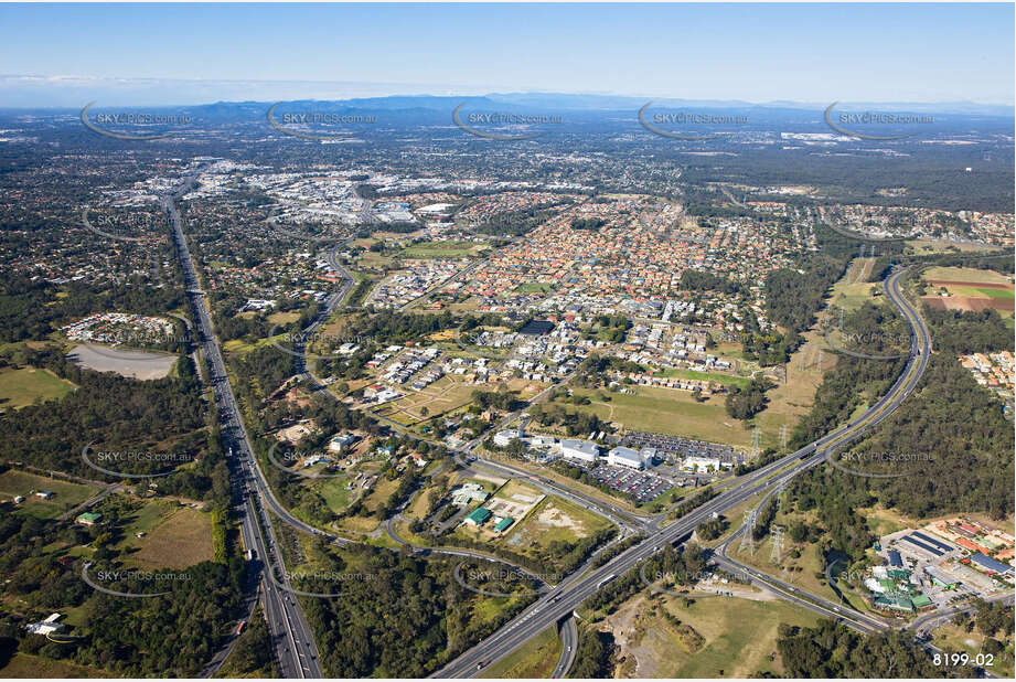 Aerial Photo Eight Mile Plains QLD Aerial Photography