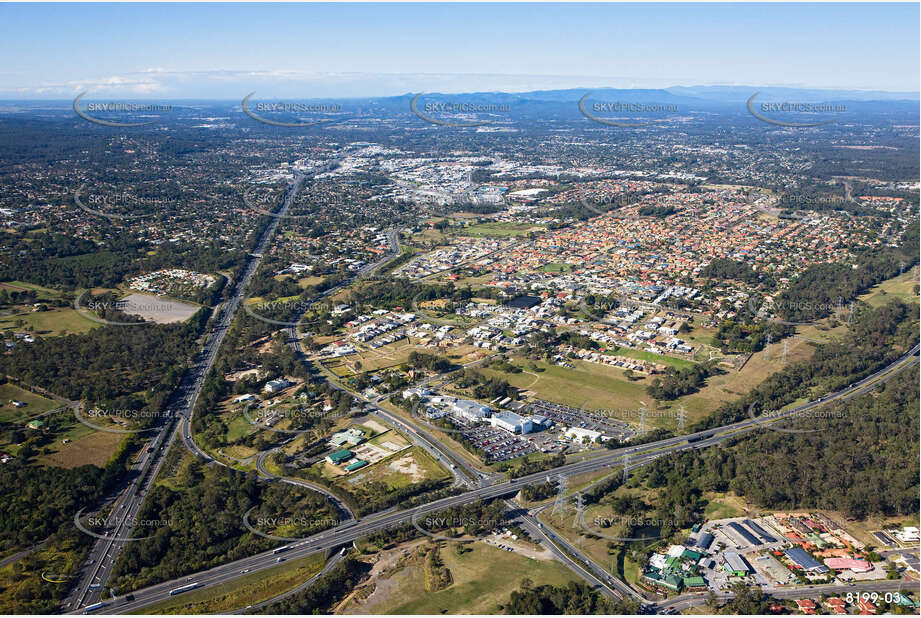 Aerial Photo Eight Mile Plains QLD Aerial Photography