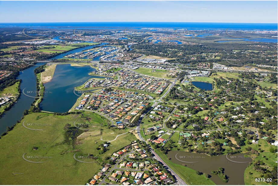 Aerial Photo Oxenford QLD Aerial Photography