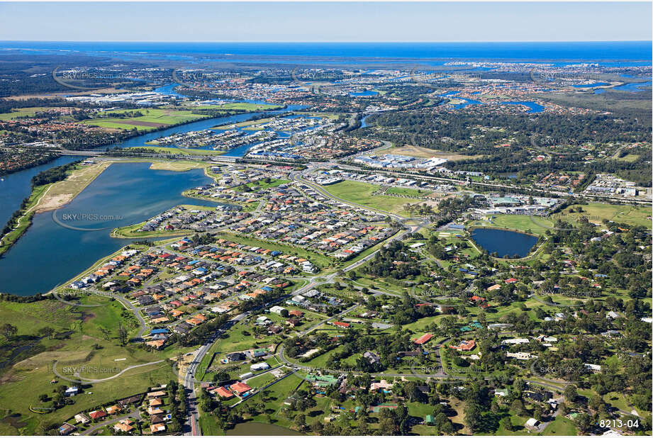 Aerial Photo Oxenford QLD Aerial Photography