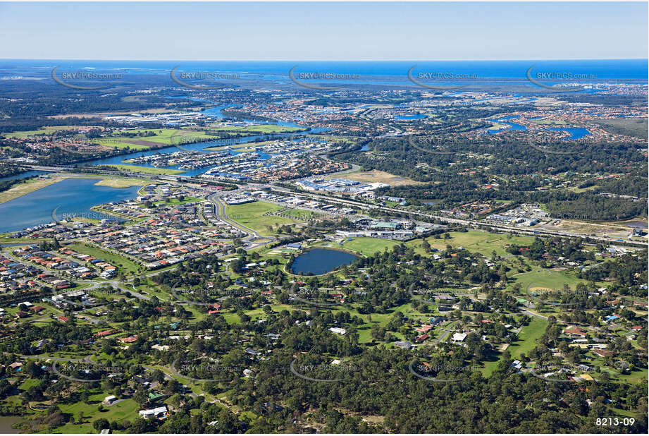 Aerial Photo Oxenford QLD Aerial Photography