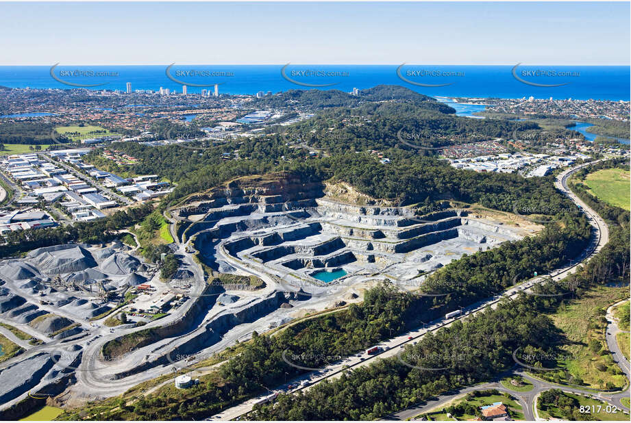 Quarry West Burleigh Aerial Photography