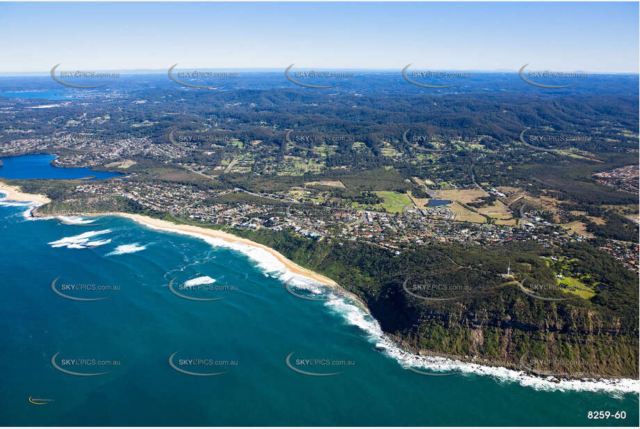 Aerial Photo Forresters Beach NSW Aerial Photography