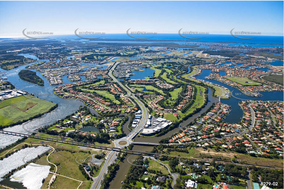 Aerial Photo Hope Island QLD Aerial Photography