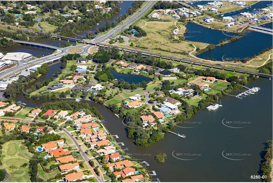 Aerial Photo Helensvale QLD Aerial Photography