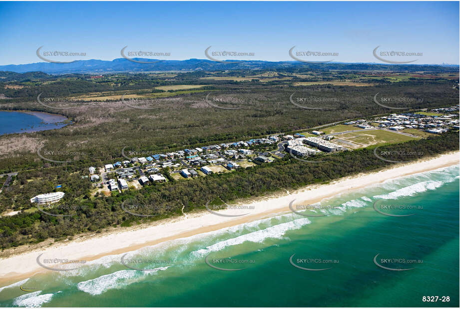 Aerial Photo Casuarina Beach NSW Aerial Photography