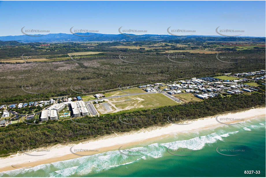 Aerial Photo Casuarina Beach NSW Aerial Photography