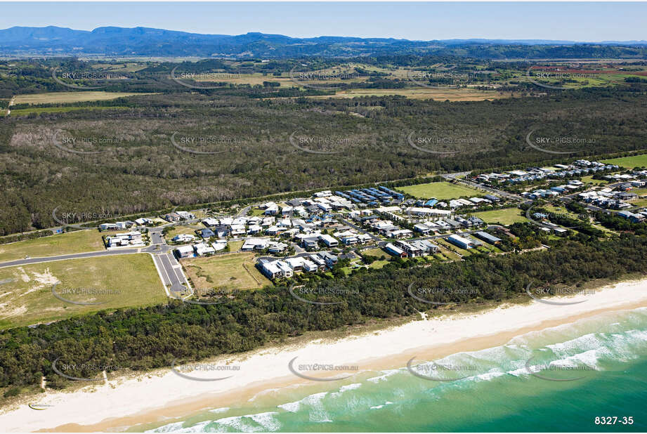 Aerial Photo Casuarina Beach NSW Aerial Photography