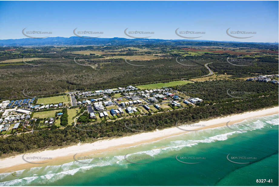 Aerial Photo Casuarina Beach NSW Aerial Photography